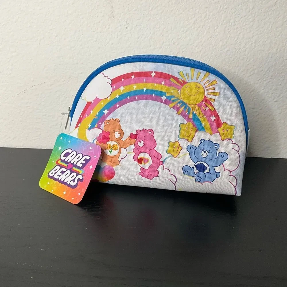 Care Bears Rainbow Pouch - Blue and White